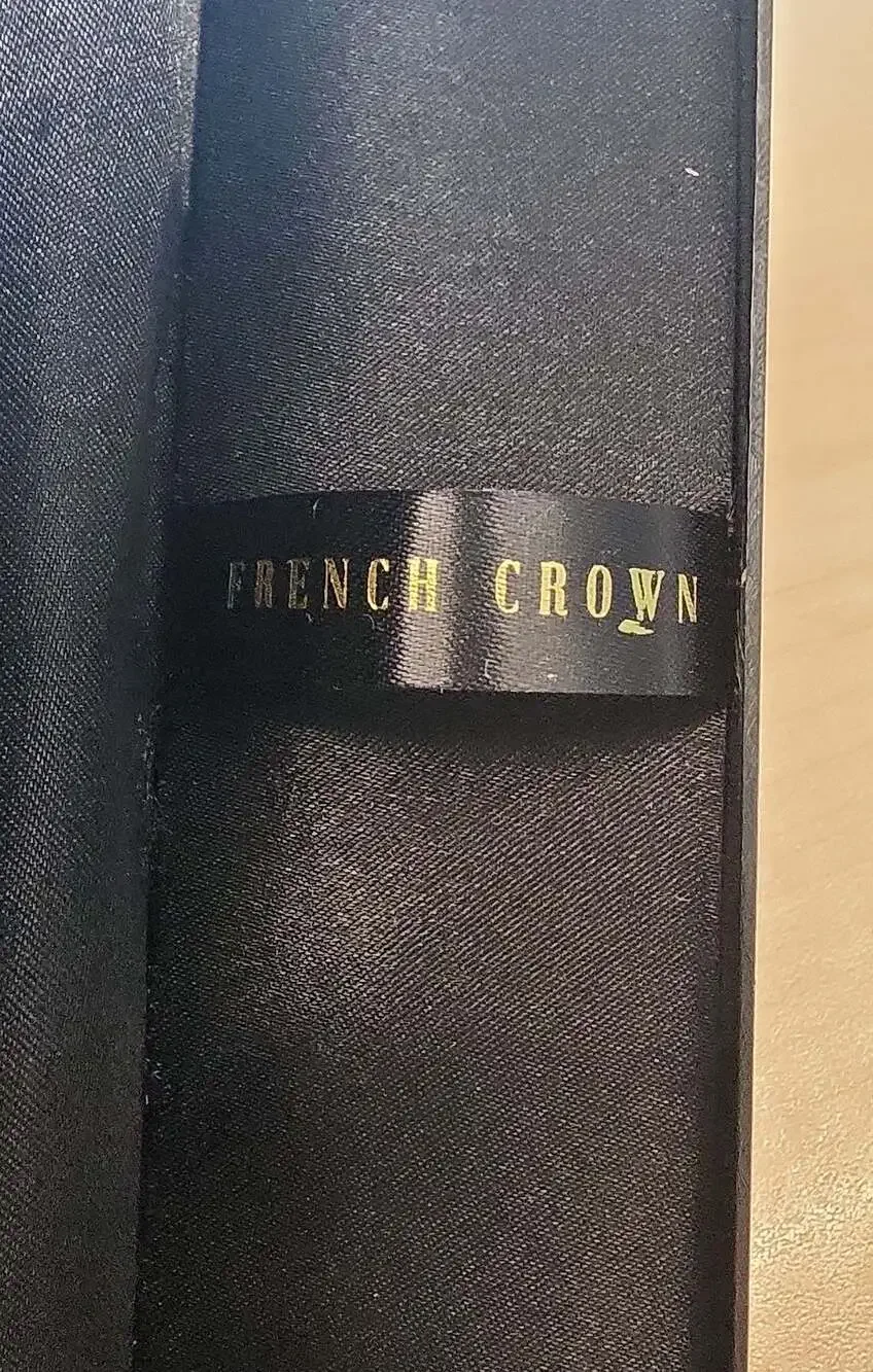FRENCH CROWN Glossy Jade Black Steel Pen(P007) : Amazon.in: Office Products